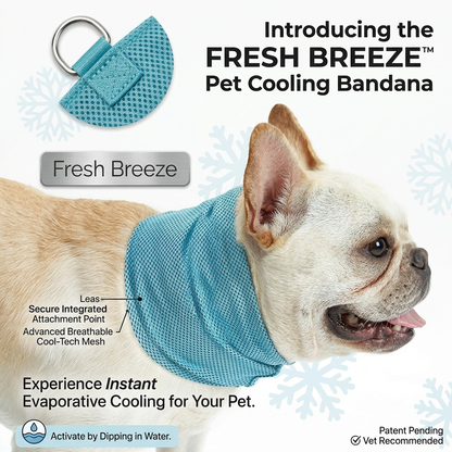 Fresh Breeze™  Cooling Towel Wrap Pet Collar